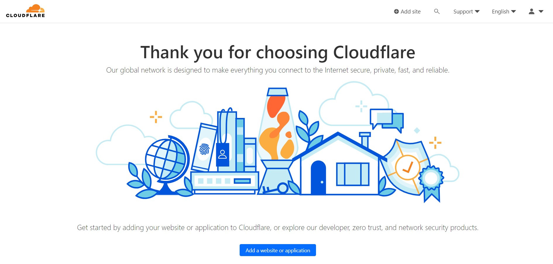 Равзанаи асосии cloudflare